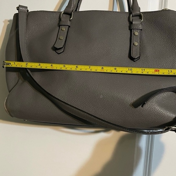 Kate Spade Gray Leather Tote Bag - Picture 15 of 16